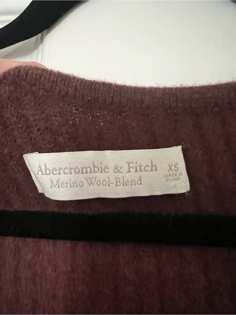 Abercrombie Ribbed Button-Front Long Sleeve Maxi Dress - Brown
